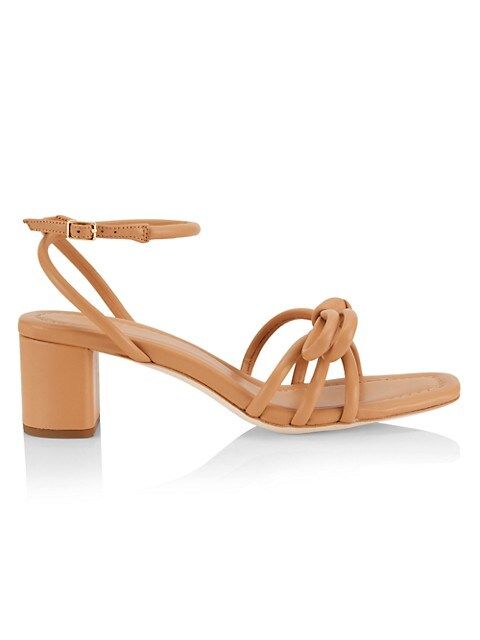 Loeffler Randall Mikel Leather Bow Sandals | Saks Fifth Avenue
