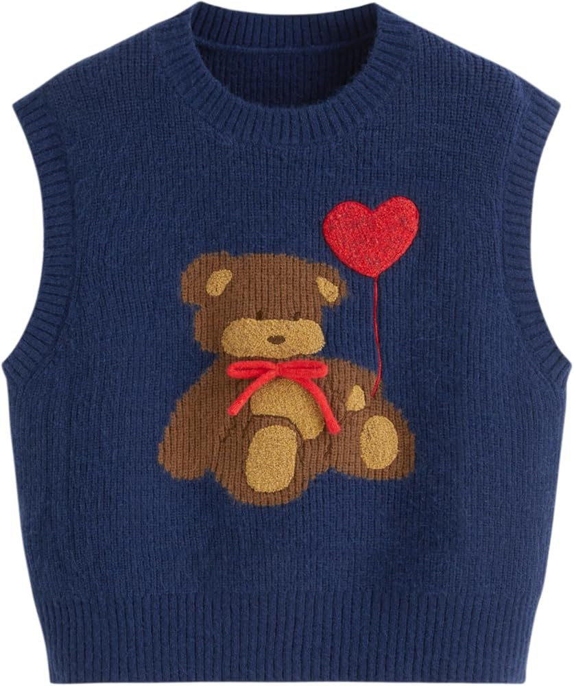 CIDER Knit Sweater Vest Tank Top | Amazon (US)