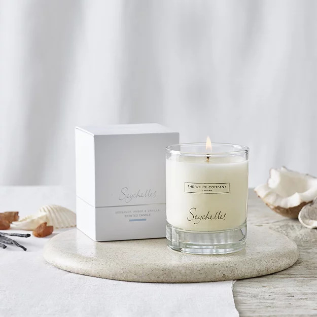 Seychelles Signature Candle | The White Company (UK)