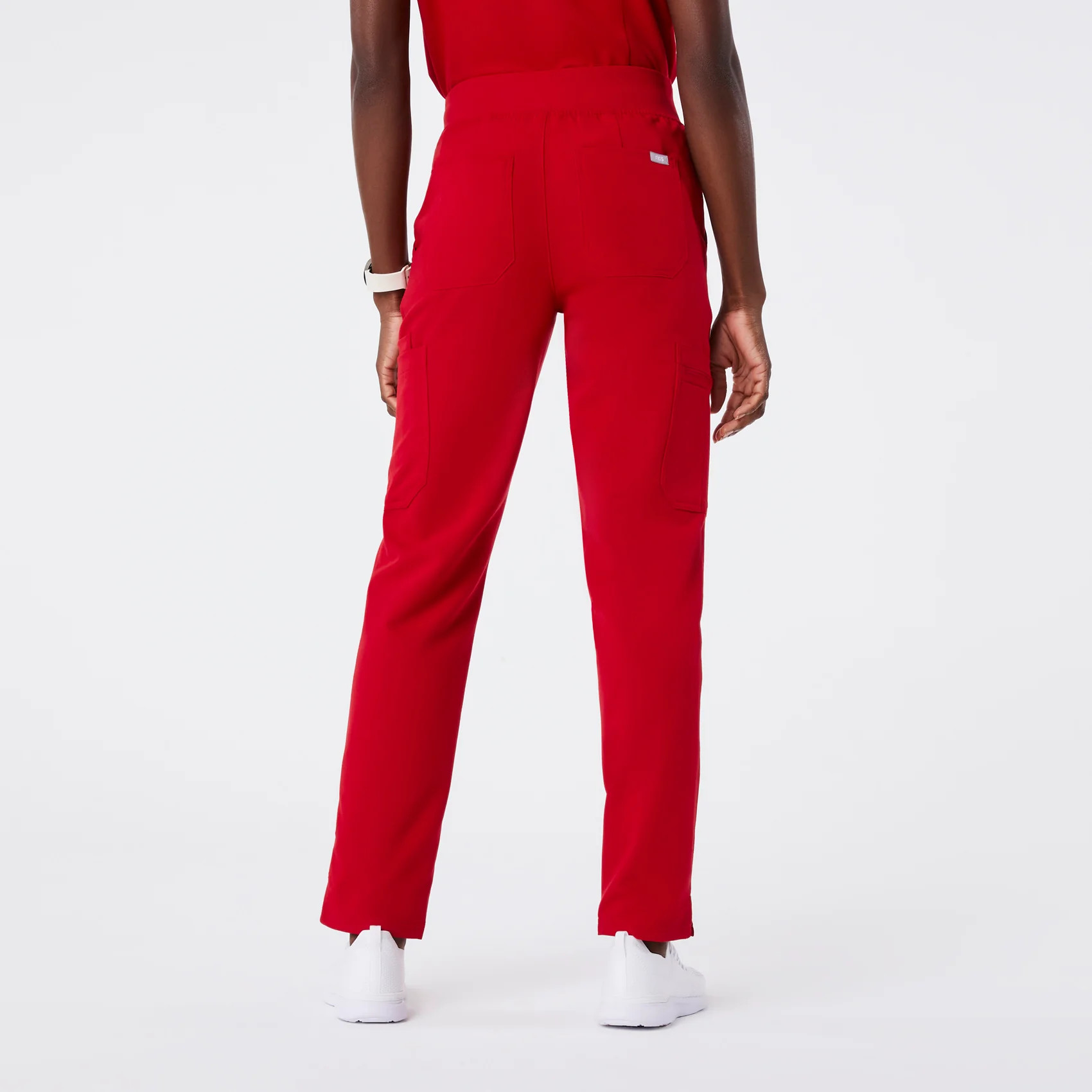 Women’s High Waisted Yola Skinny Scrub Pants™ - Winning Red · FIGS | FIGS