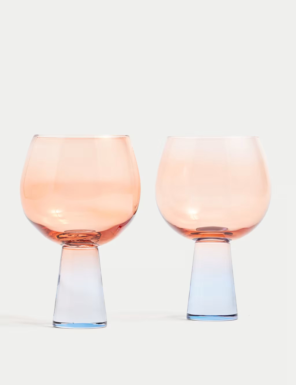 Set of 2 Cone Base Gin Glasses | Marks & Spencer (UK)
