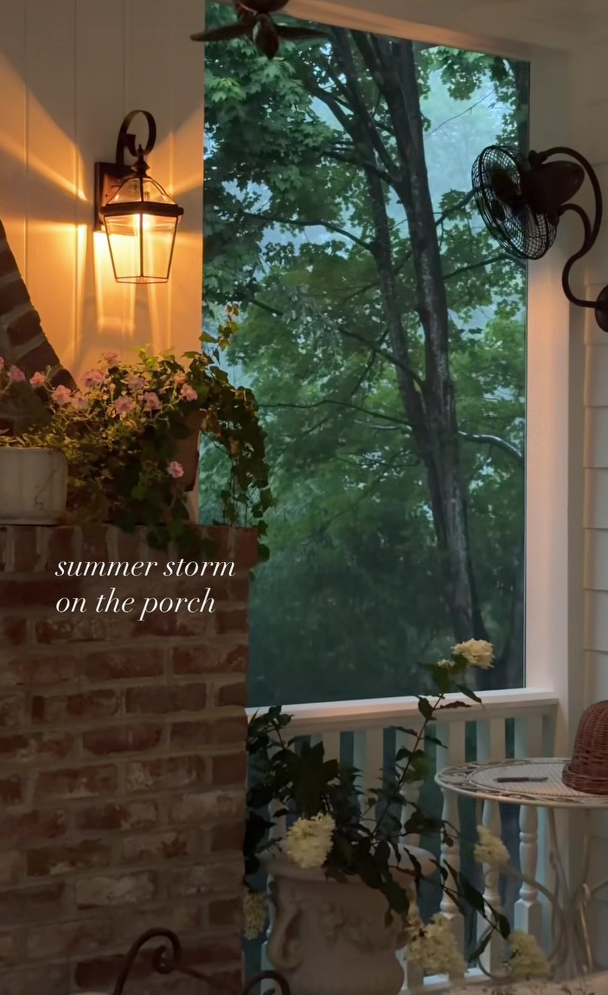 Cozy porch lighting💡

#LTKHome