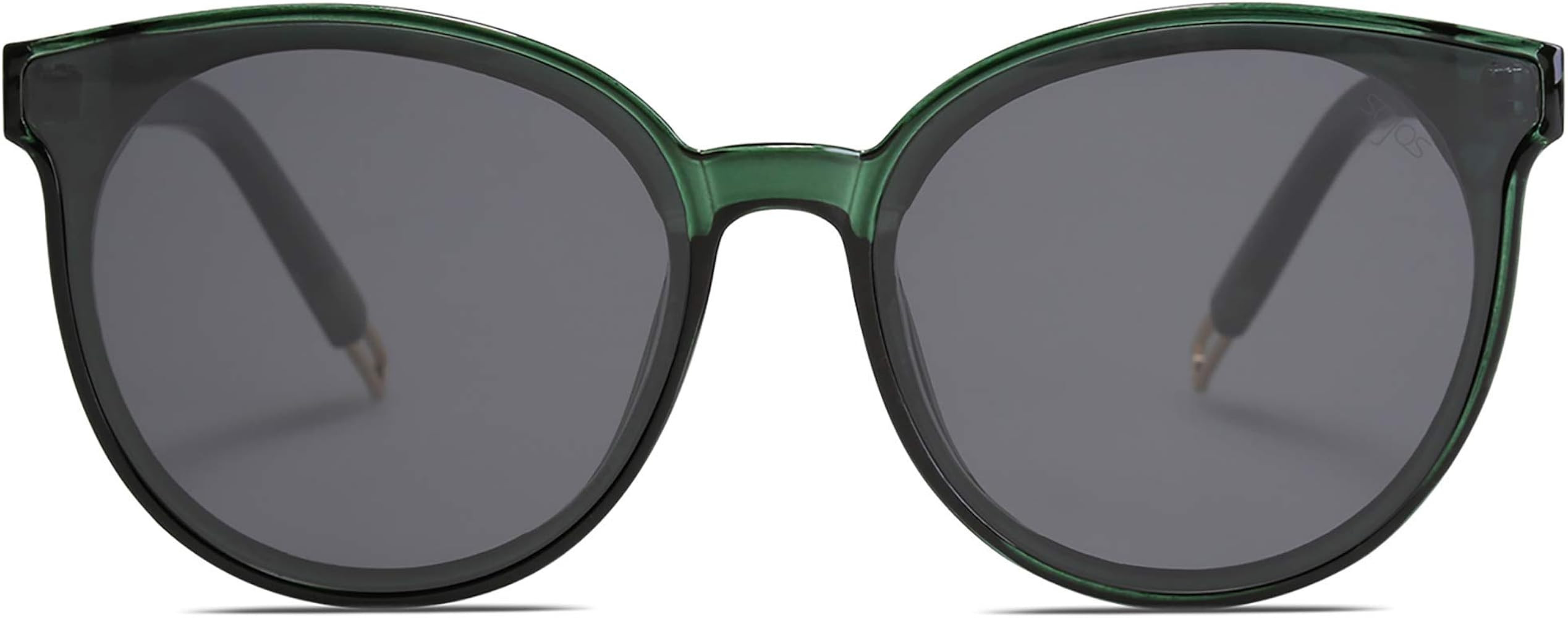 SOJOS Fashion Round Sunglasses for Women Men Oversized Vintage Shades SJ2057 | Amazon (US)