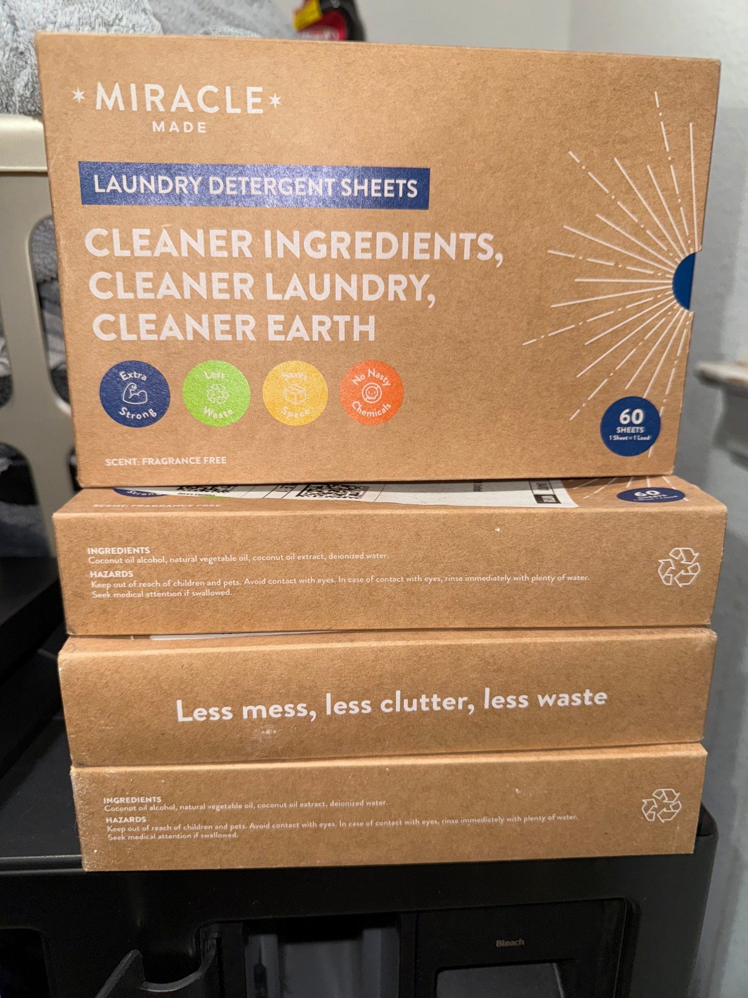 Quick and easy to use. Dissolves in the laundry. #laundry #clothingcare #amazon #amazonfinds #environmentalfriendly 

#LTKFamily #LTKHome #LTKFindsUnder50