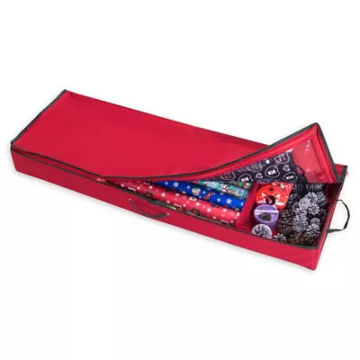 Elf Stor 30" Christmas Storage Organizer in Red | Bed Bath & Beyond