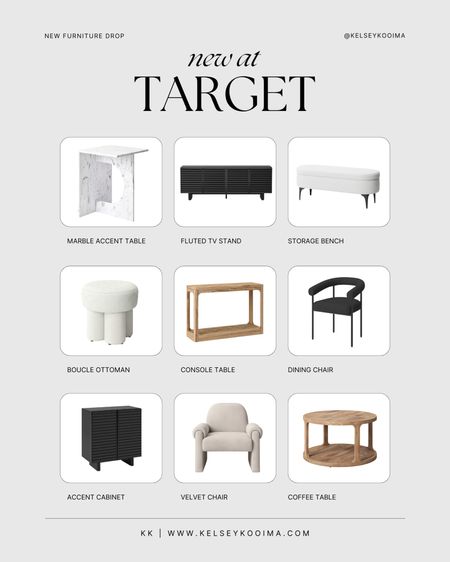 New Target furniture drop!

#LTKfindsunder100 #LTKfindsunder50 #LTKhome