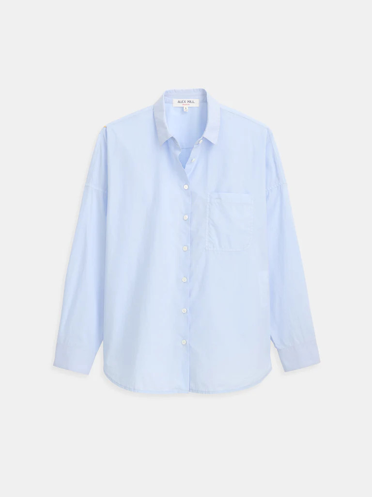 Jo Shirt In Cotton Poplin | Alex Mill