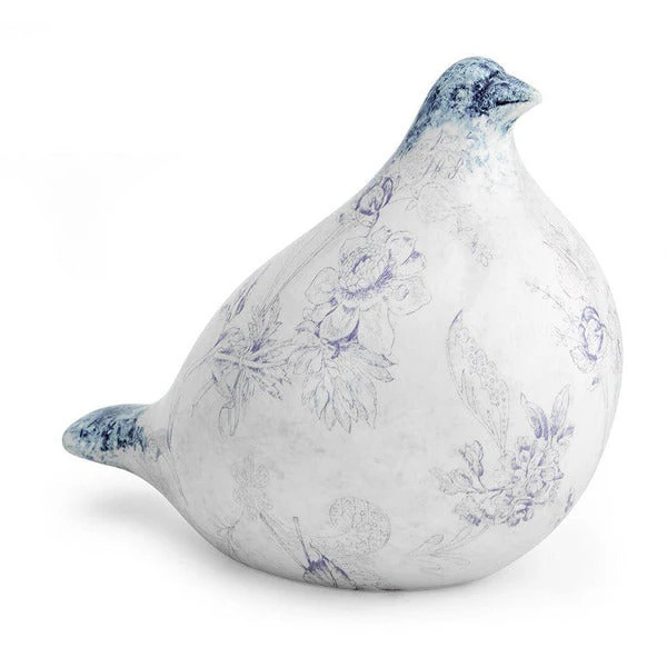 Giulietta Blue Large Dove | Arte Italica & Crown Linen Designs