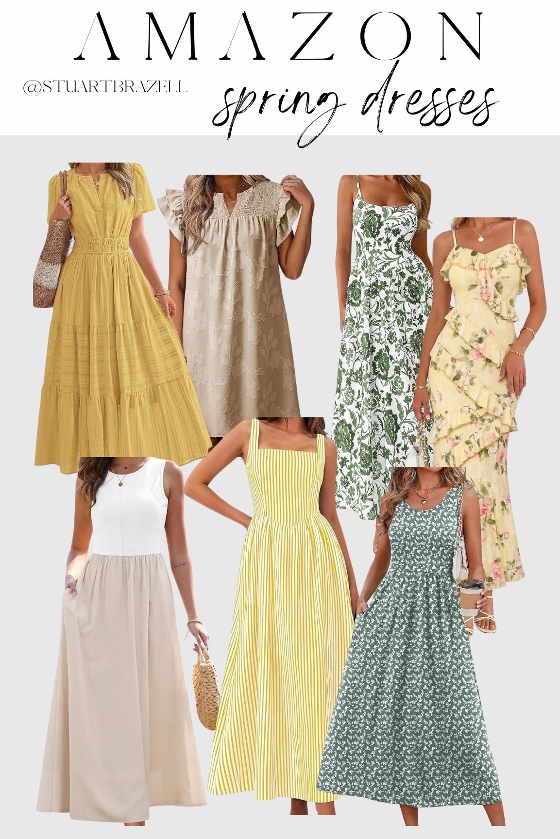 Amazon spring dresses!

#LTKootd