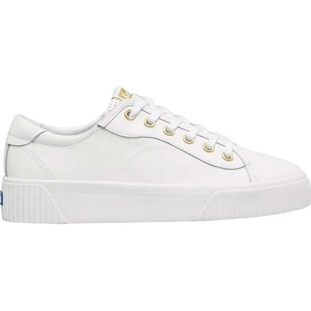 Women's Keds Crew Kick Alto Leather Sneaker White Leather 7.5 M - Walmart.com | Walmart (US)