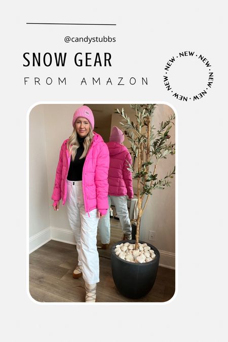 Snow ski outfit. Winter gear. Amazon snow jacket. Amazon snow pants  

#LTKunder50 #LTKsalealert #LTKunder100