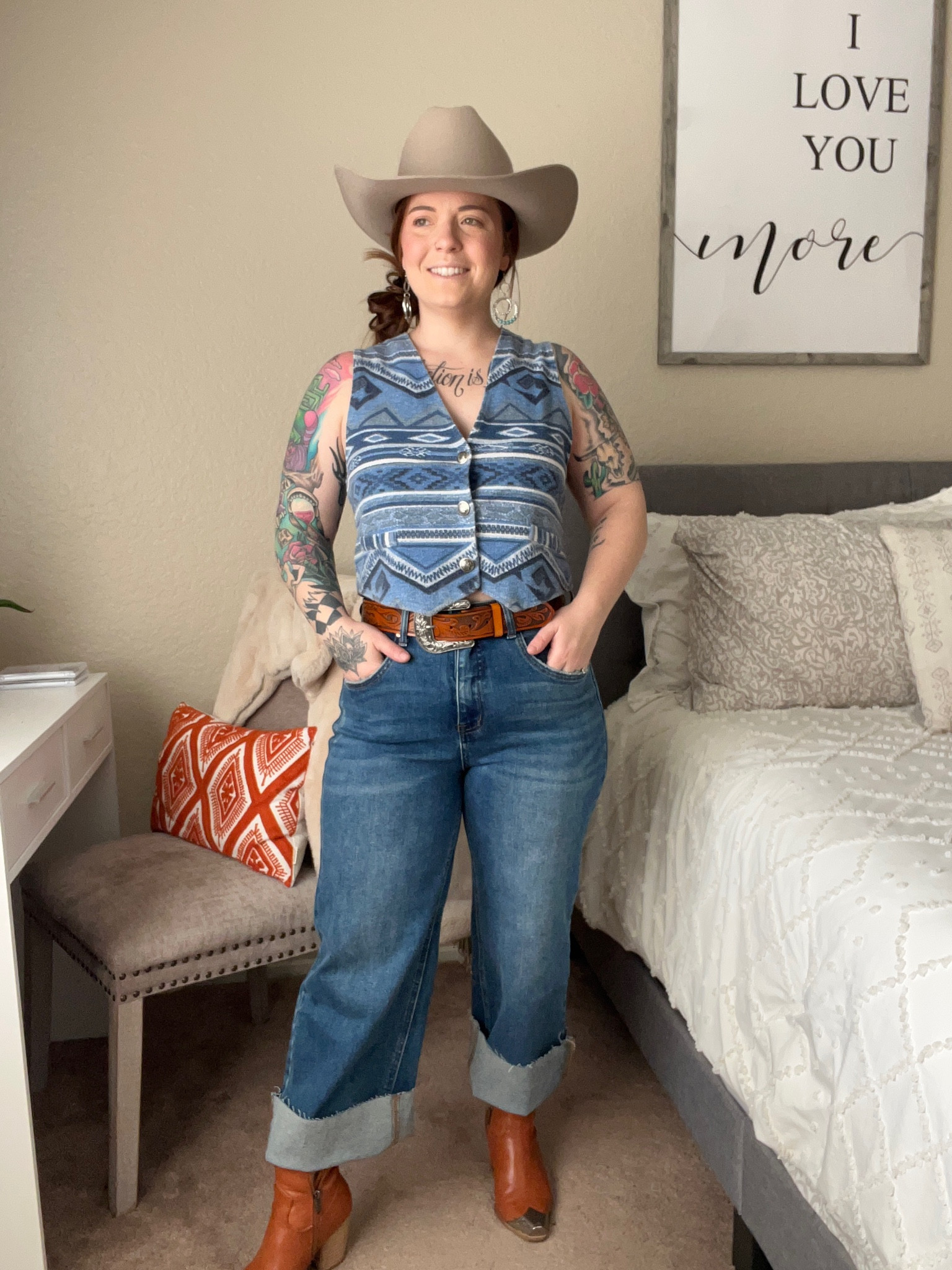 Wear it casual but make it western! These denim are a dream! So stretchy and comfy! 

#LTKVideo #LTKStyleTip #LTKSeasonal