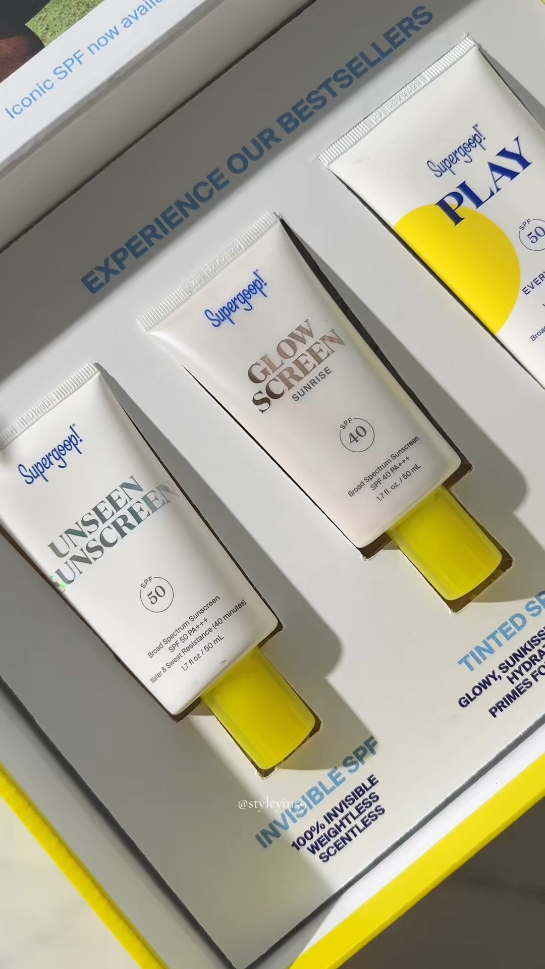 [AD] Hi beauties, happy late Monday!

Do you know Supergoop! officially launched a dedicated, brand-led U.S. storefront within Amazon Premium Beauty today on May 19th, 2026?

Yes your expert in SPF is literally available to shop on @amazon @amazonbeauty 

Be the first to check them out and restock your summer essentials here!
🔗https://amzn.to/4wFXQt0

@supergoop #supergoop #sunscreen #skincare #summeressentials #spf

#LTKBeauty #LTKmomlife #LTKselfcare
