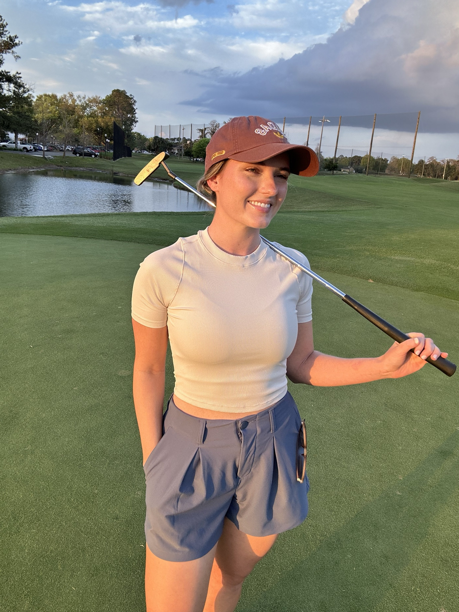 Casual spring/summer look for public courses 

#LTKSeasonal #LTKstyletip #LTKfitness