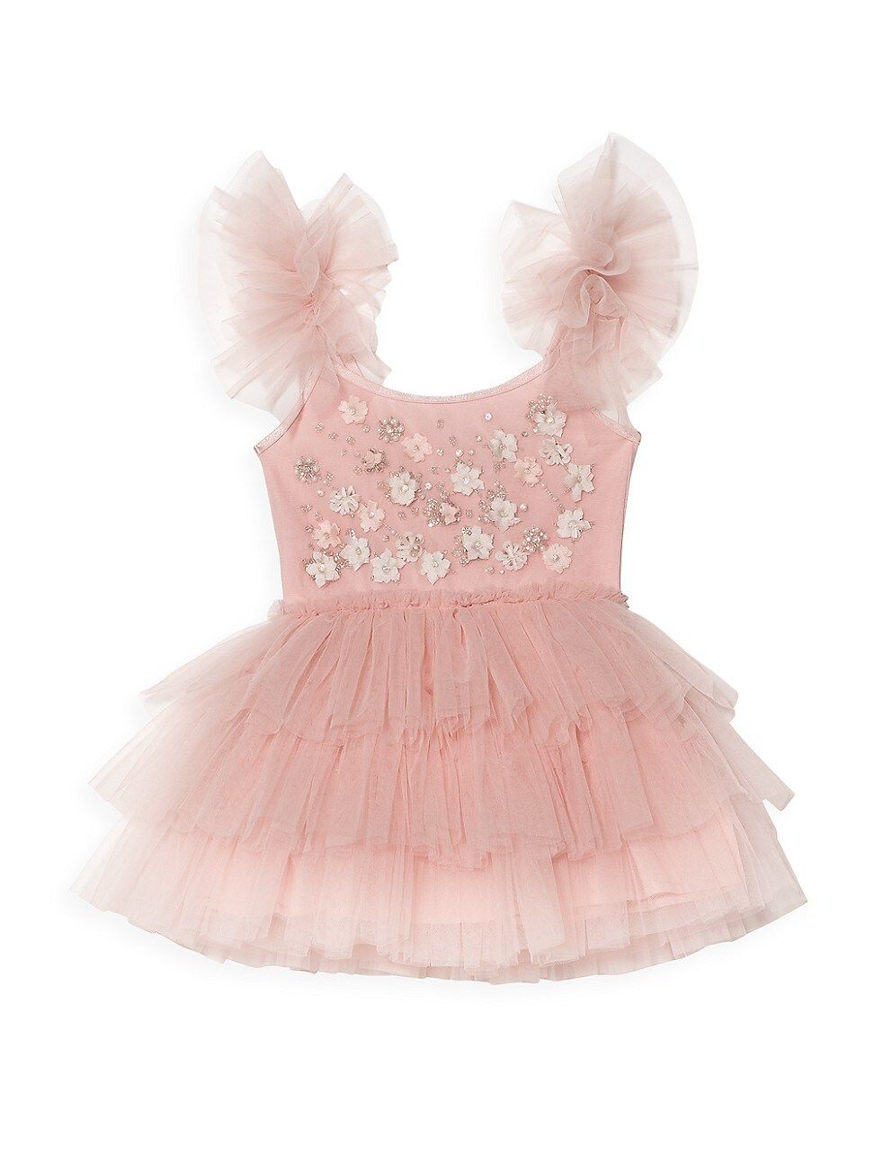 Baby Girl's Enchanted Botanique Luella Tutu Dress - Rose Quartz - Size 3 Months | Saks Fifth Avenue