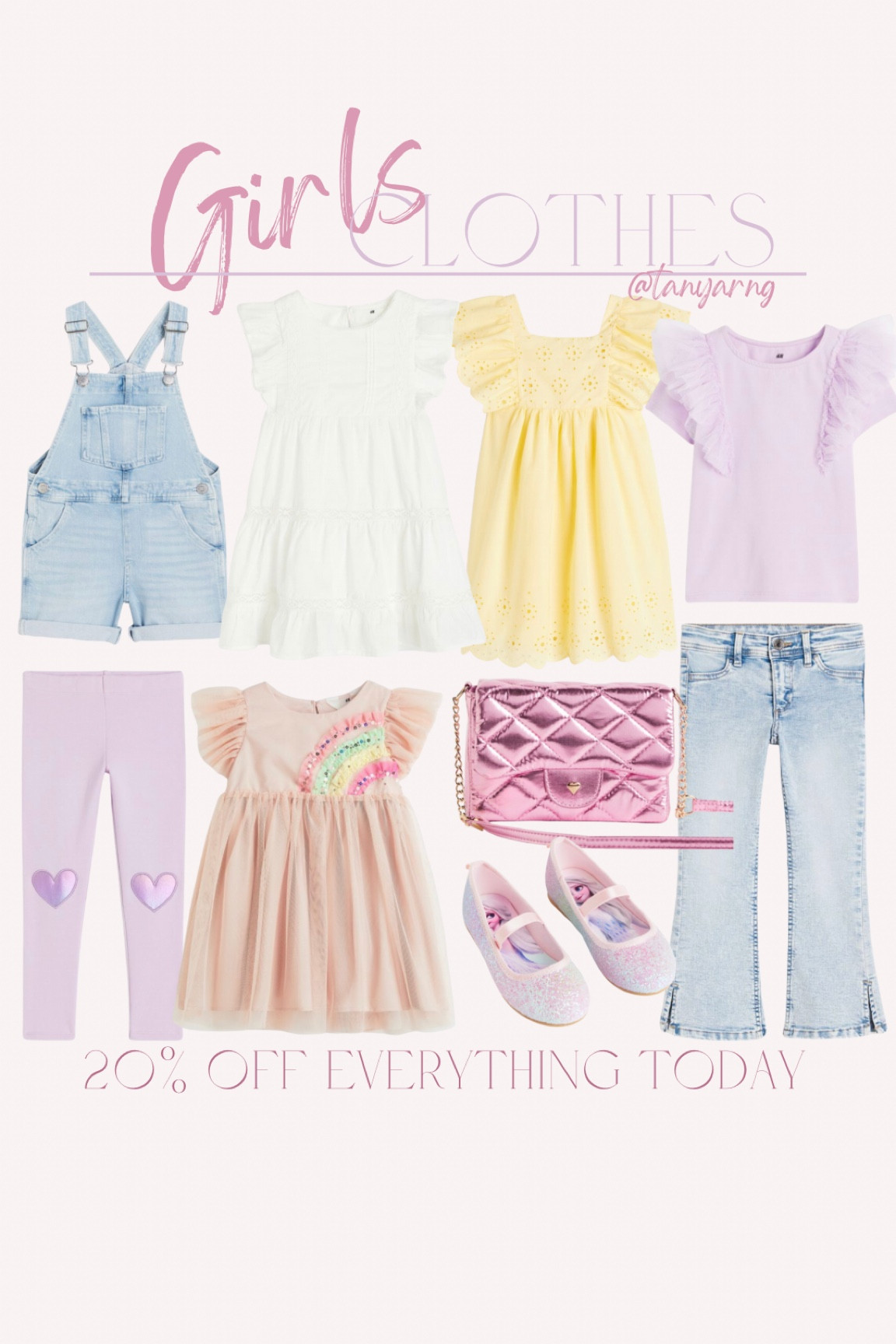 Girls clothes for spring break. 20% off everything. 

#LTKunder50 #LTKkids #LTKsalealert