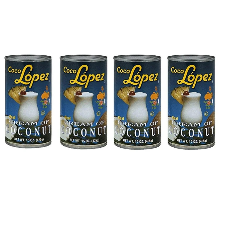 Cream of Coconut Coco Lopez Set of 4 Can | Walmart (US)