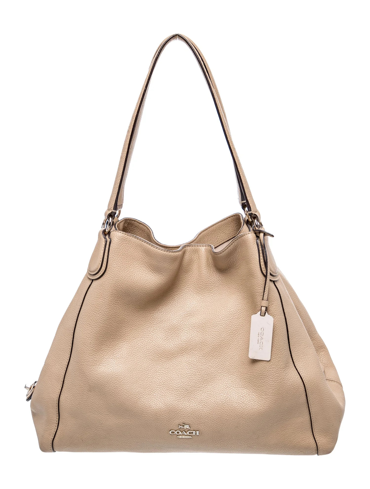 Coach Leather Shoulder Bag - Neutrals Shoulder Bags, Handbags - CCH107495 | The RealReal | The RealReal