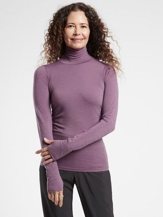 Foresthill Merino Wool Ascent Turtleneck | Athleta