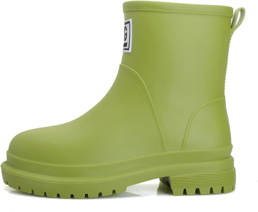 Rain Boots for Women, Waterproof Garden Boots Short Rain Boots Comfort Lightweight Ankle Rain Sho... | Amazon (US)