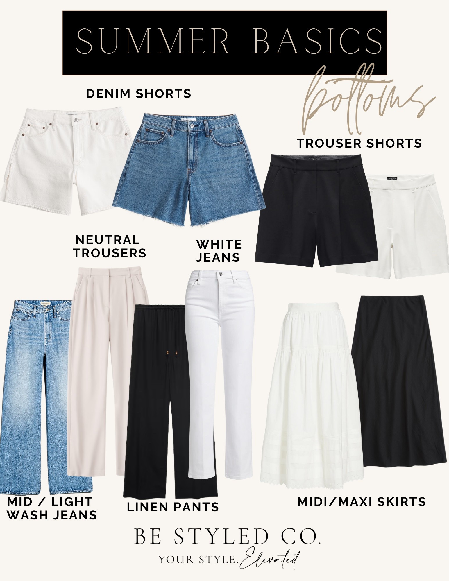 Our favorite summer basics are here- the best shorts / jeans / pants / skirts for summer capsule wardrobe - fashion over 40 - womens summer basics 

#LTKSummerEdit #LTKOver40 #LTKStyleTip
