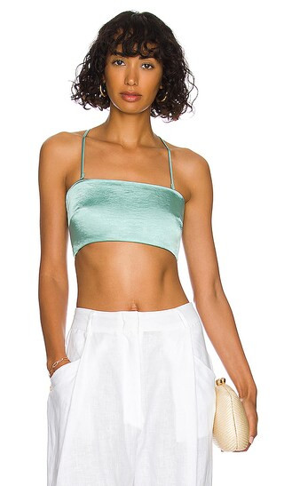 Kayleigh Top in Mermaid Green | Revolve Clothing (Global)