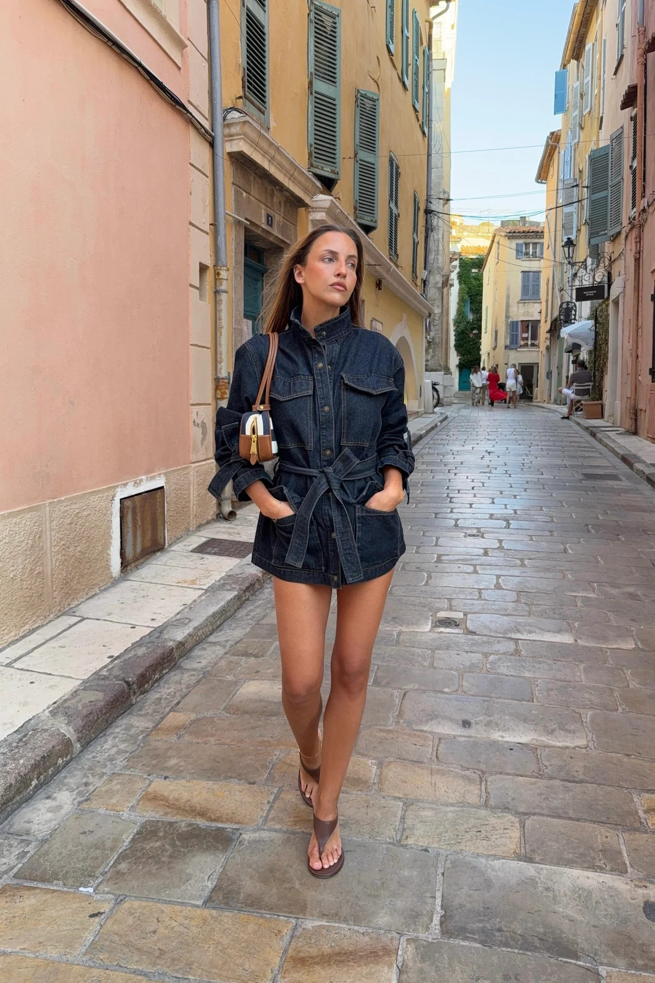 Sweetness Overshirt Jacket Indigo | Hello Molly (US)