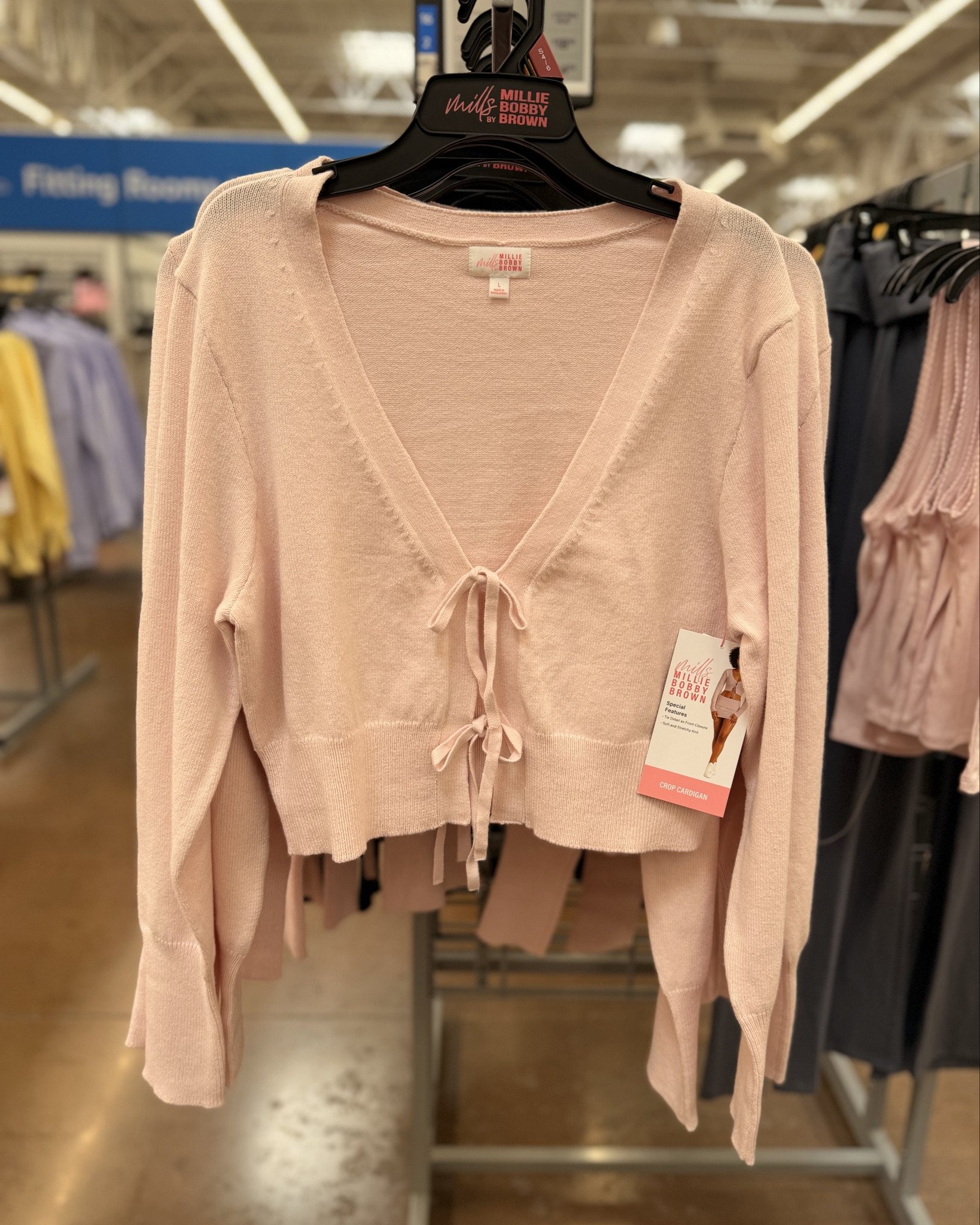 Nothing but girly vibes here with this two tied front sweater in a sweet pink. 💗

#LTKootd