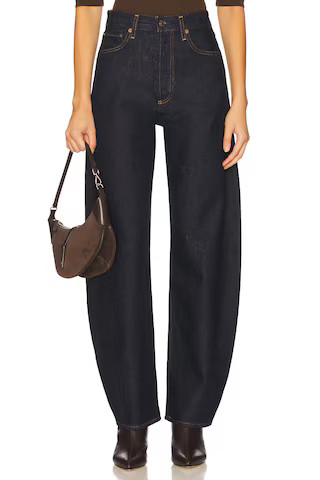 AGOLDE Luna Pieced Jeans in Rinse from Revolve.com | Revolve Clothing (Global)