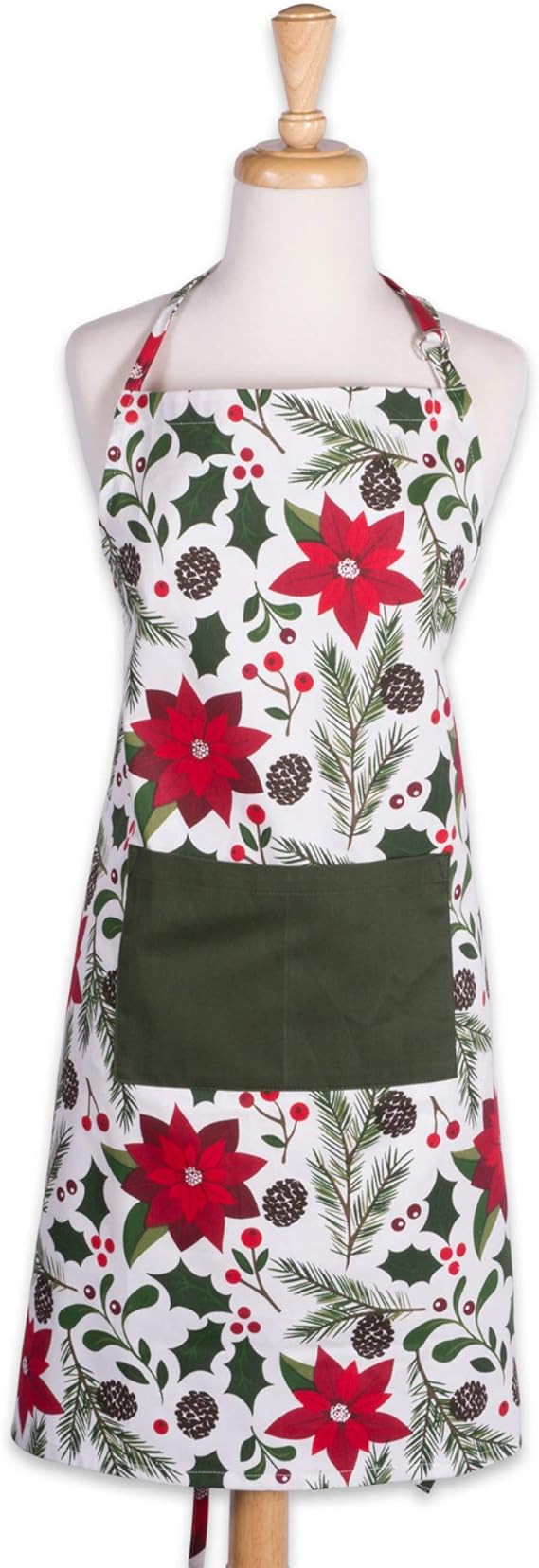 DII Unisex Kitchen Christmas Apron for Women & Men Adjustable Ties and Large Front Pockets | Amazon (US)