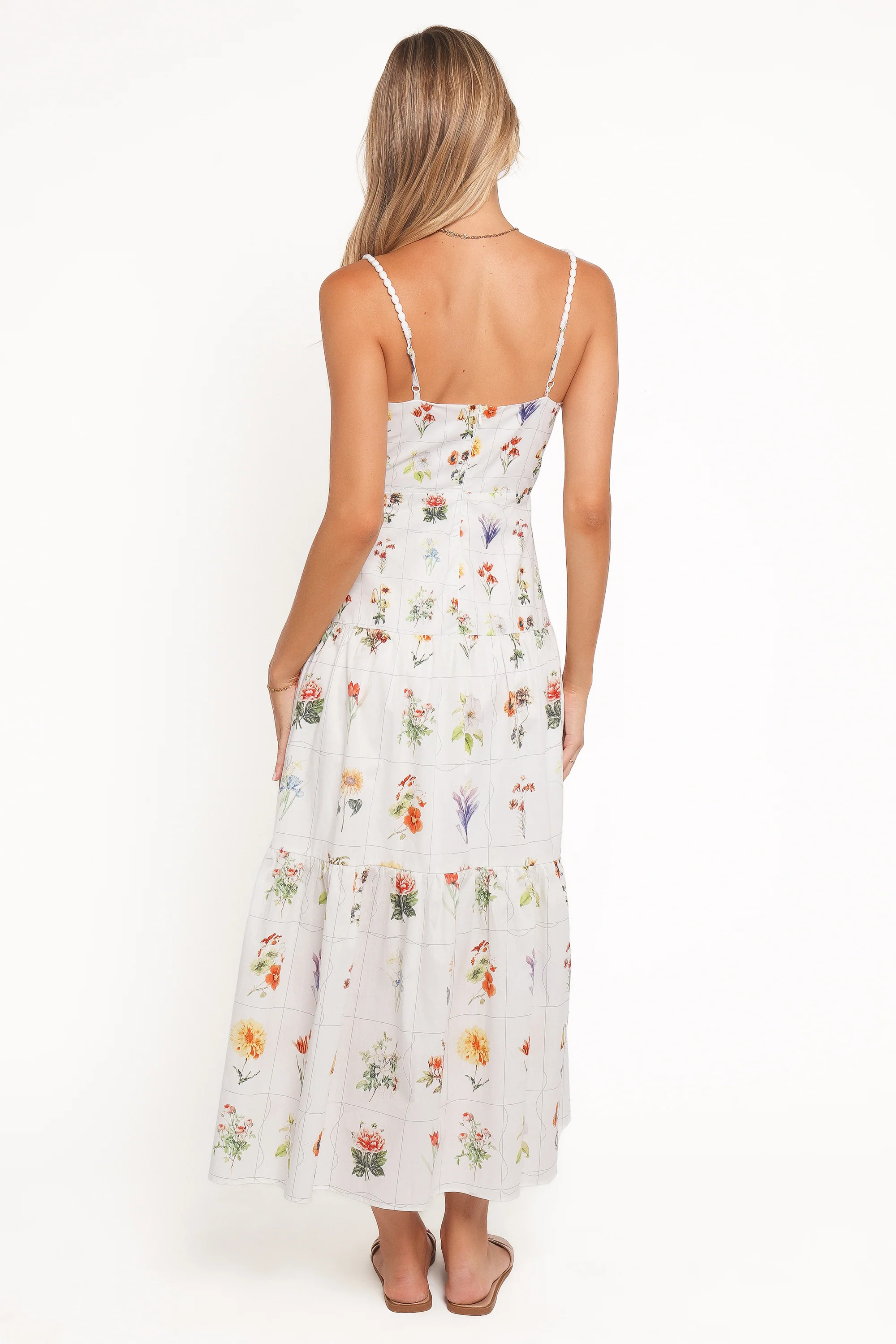 Brooks Maxi Dress - White Floral | Petal & Pup (US)