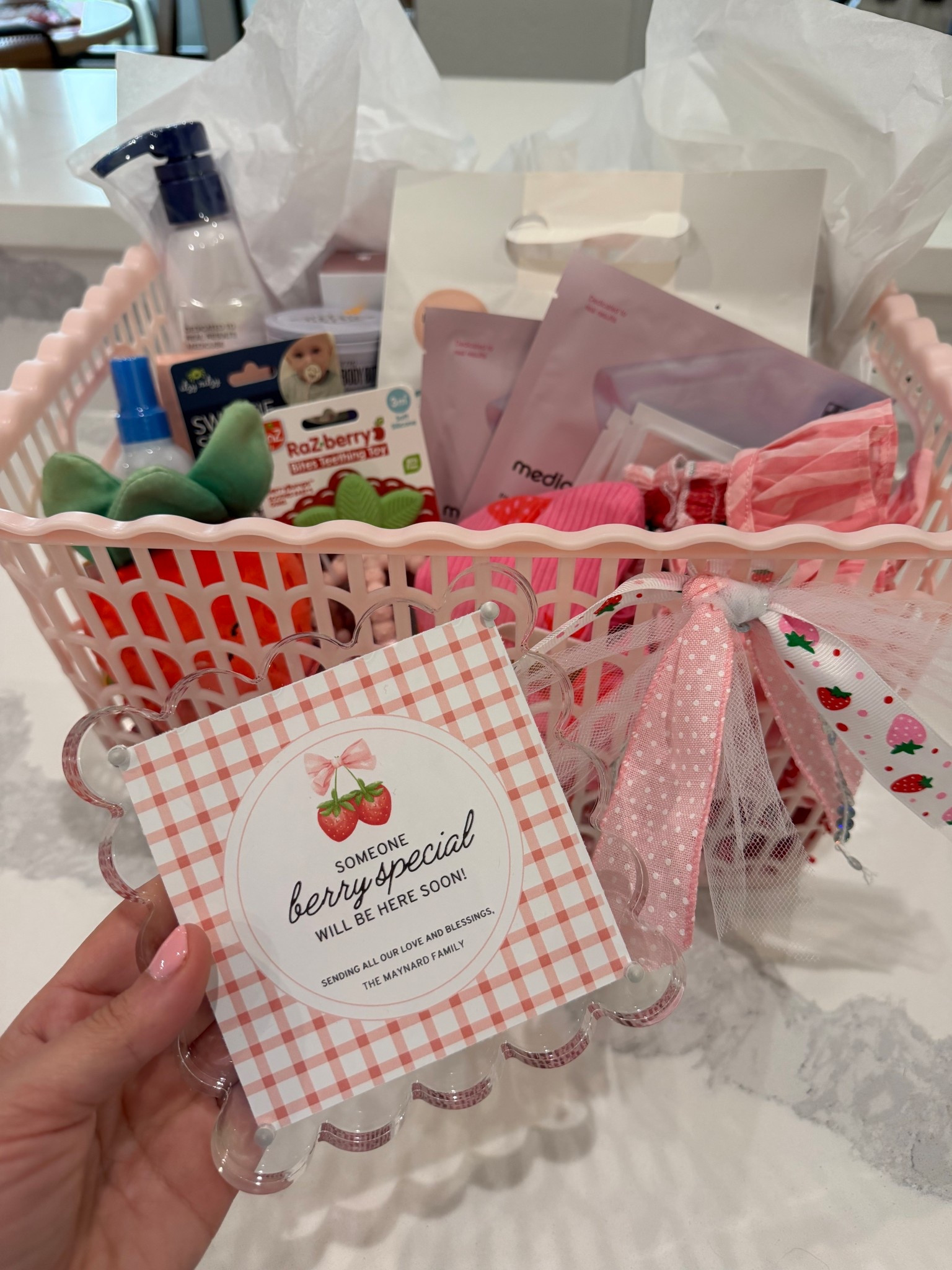 Baby shower basket gift idea for mommy and mini!

#LTKmomlife #LTKMothersDay #LTKBaby