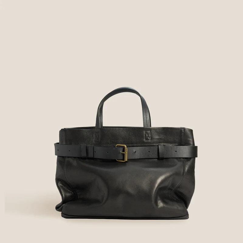 Belted Mimi - Heritage "Broken-In" Leather Black | Parker Thatch