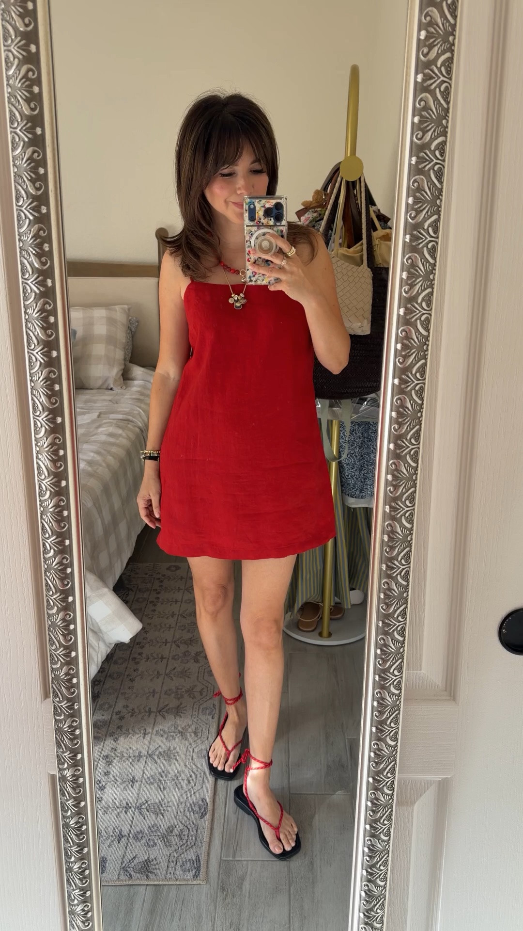 This looks like a mini… but it’s a skort 🙌🏼

So easy for mom life, actually wearable, and the length is perfect for petites (5’2 friendly). I’ve already worn it multiple times.

These paracord sandals make it feel styled without trying—and they’re so comfortable.

Easy, repeat outfit.

petite friendly dress, skort dress outfit, 5’2 style, summer outfit ideas, mom outfits, red romper

#LTKootd #LTKgrwm #LTKPetite