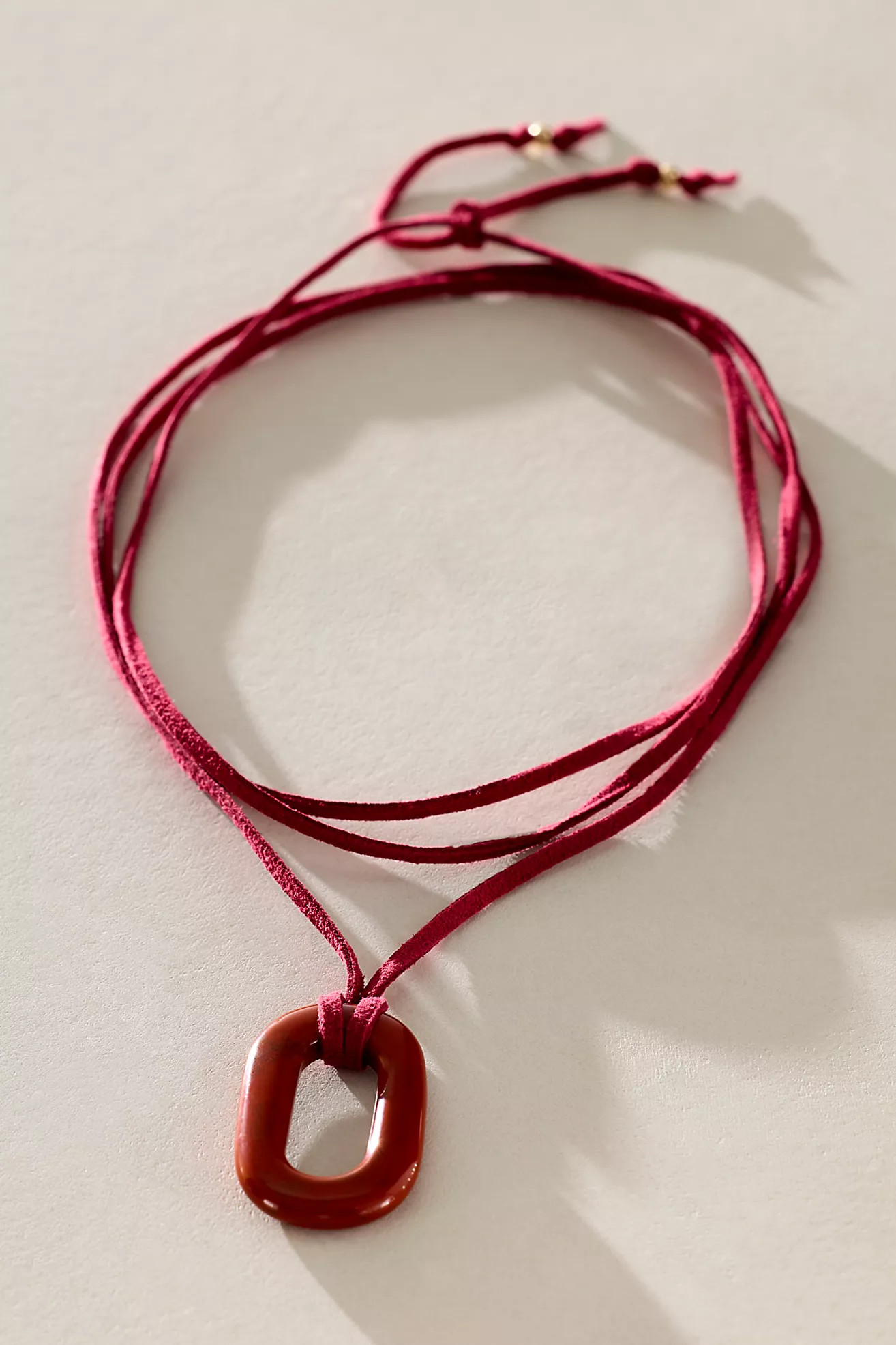 ALV Stone On Suede Necklace | Free People (Global - UK&FR Excluded)