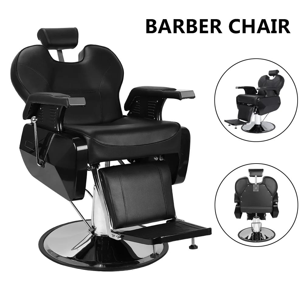 UBesGoo 150° Recline Hydraulic Salon Chair, Hair Styling Barber Equipment, for SPA Beauty, 330lb... | Walmart (US)