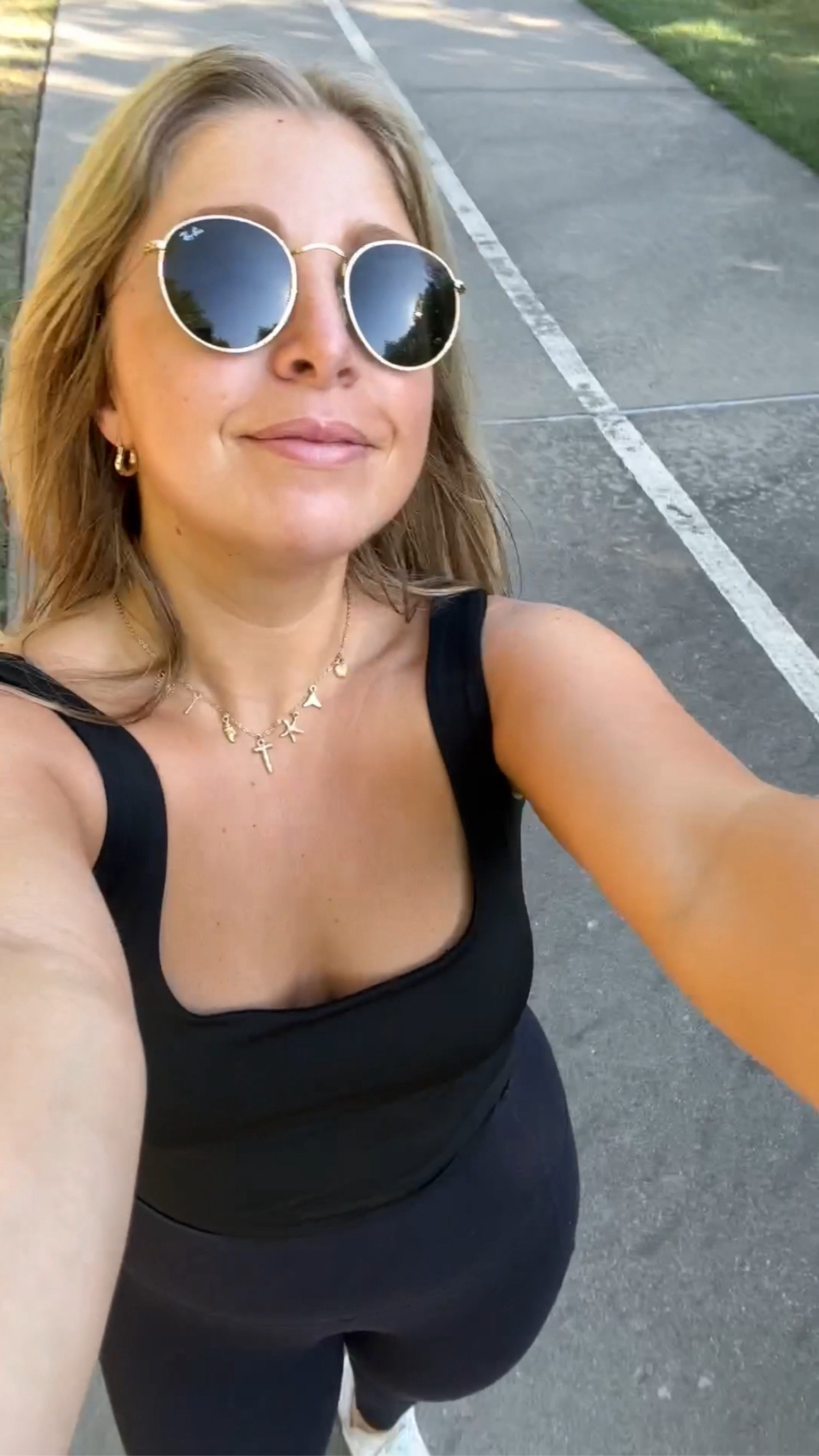 Fall gold details and accessories 

#LTKActive #LTKMidsize #LTKSeasonal