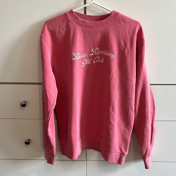 Asian American Girl Club Sweatshirt BNWOT | Poshmark
