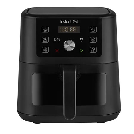 Instant Pot 4QT VORTEX 6-in-1 Mini Air Fryer, Air fry, Bake, Roast, Broil, Dehydrate or Reheat, Black, 4 Quarts | Walmart (US)
