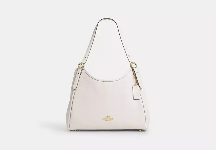 Coach Outlet Erin Shoulder Bag - White, Size: Large | Coach Outlet US