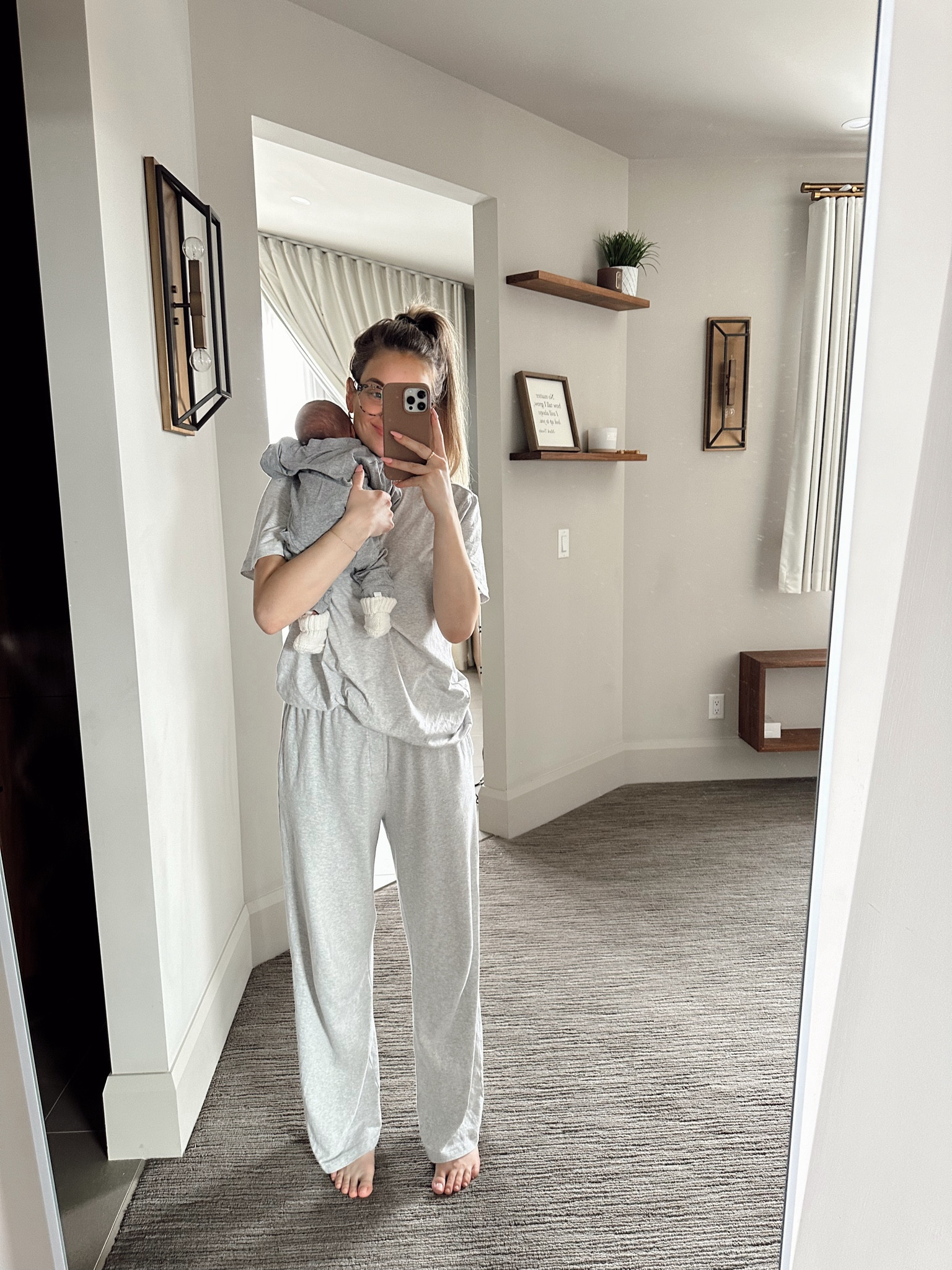 My fav sets!! I have these boyfriend pieces in multiple colors! 🤍💫☁️

I wear a size small in the pants and a medium in the shirt! 

#LTKstyletip #LTKtravel #LTKSeasonal