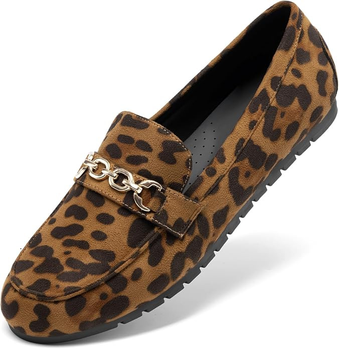 DREAM PAIRS Loafers for Women Casual Slip On Flat | Comfortable Lightweight Leisure Work Shoe Com... | Amazon (US)