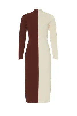 Colorblock Knit Dress | Rent the Runway