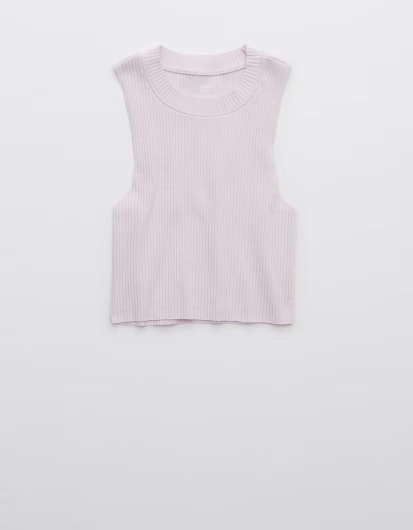 Aerie Rebel Cropped Bra Top | American Eagle Outfitters (US & CA)