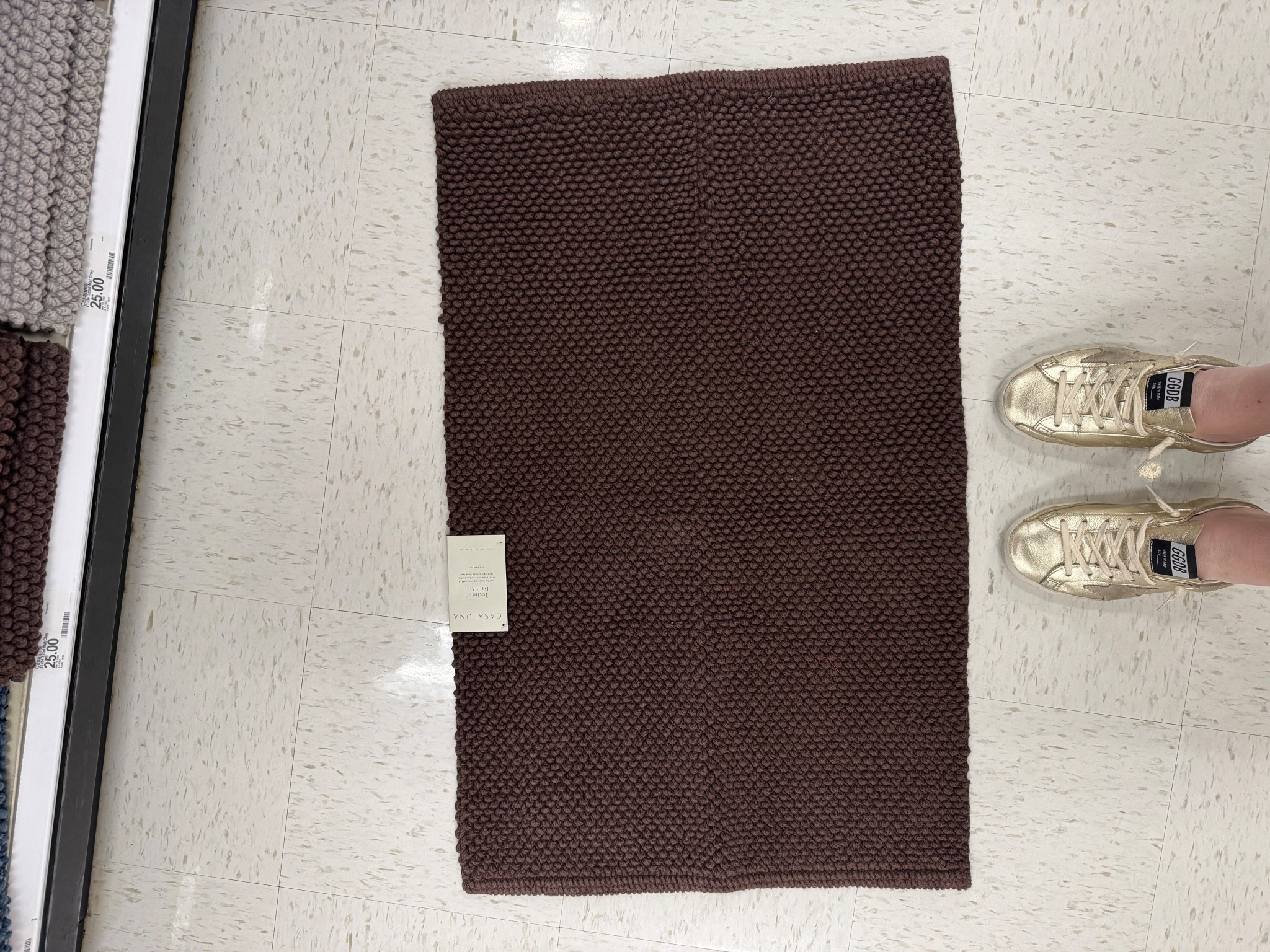 Love this raisin color bath mat!

#LTKFindsUnder50 #LTKHome