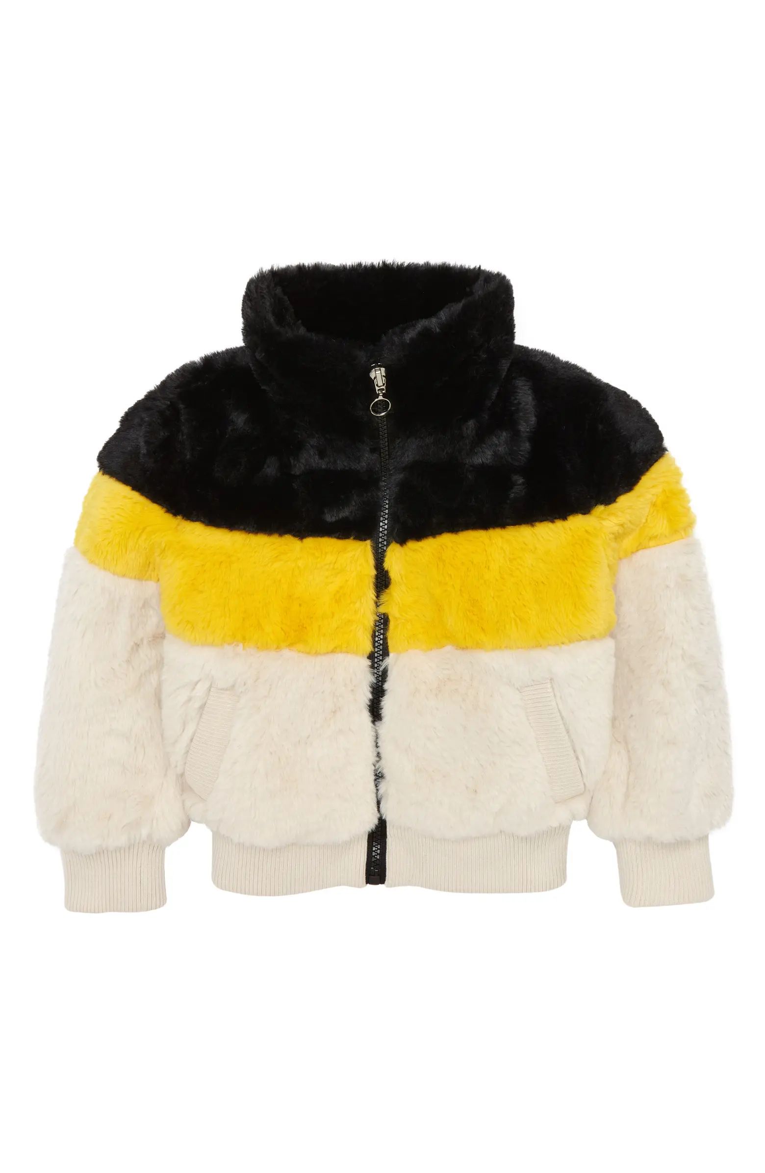 Urban Republic Kids' Faux Fur Bomber Jacket | Nordstromrack | Nordstrom Rack