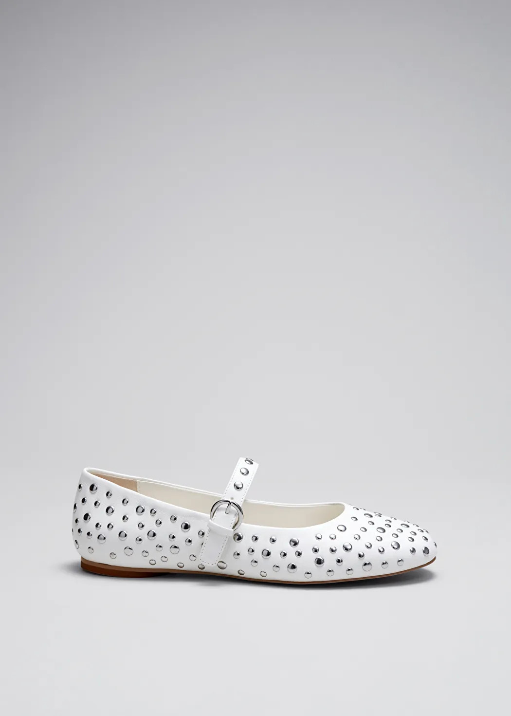 Studded Leather Ballet Flats | & Other Stories UK