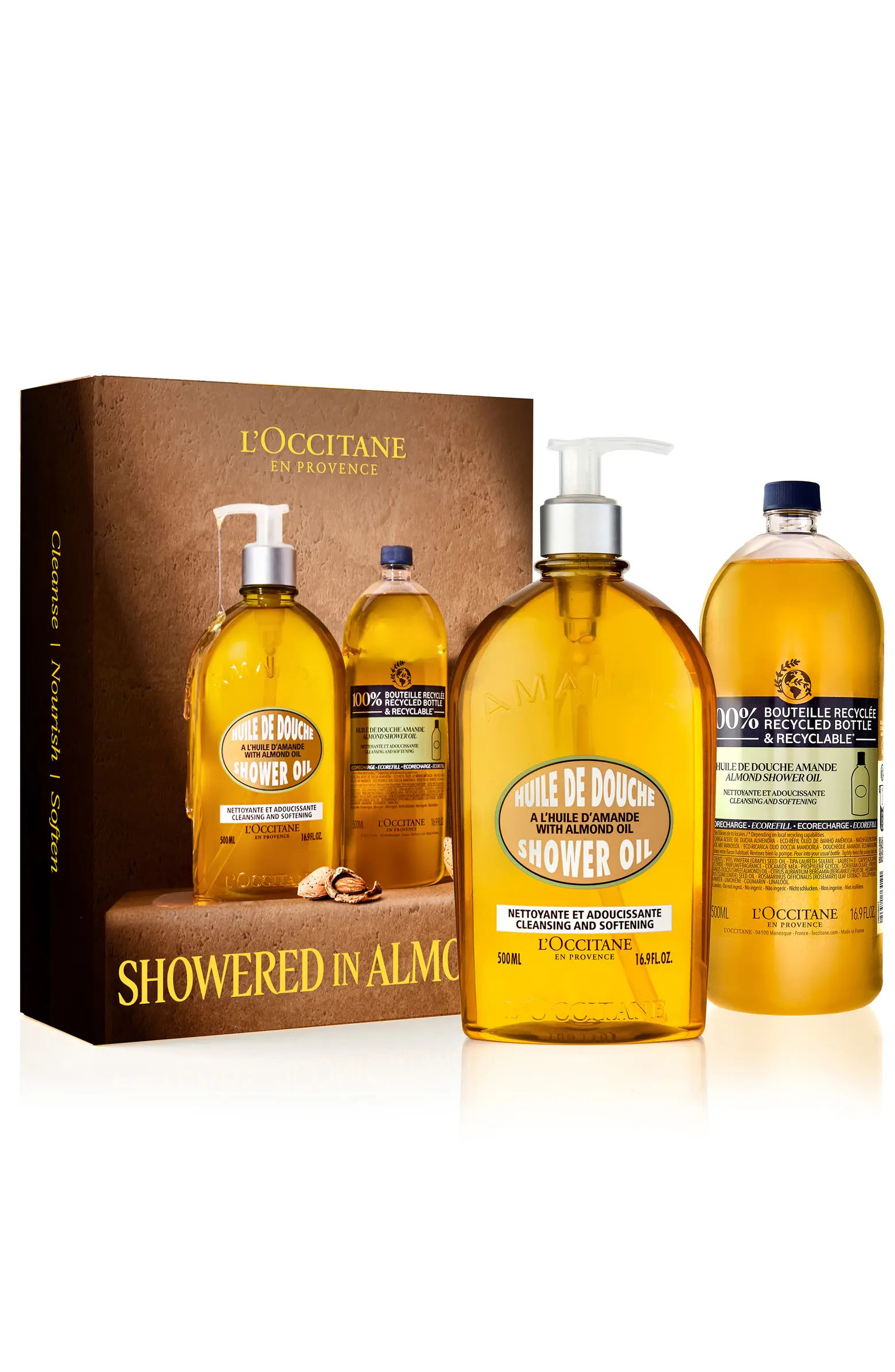 L'Occitane Showered in Almond Set $91 Value | Nordstrom | Nordstrom