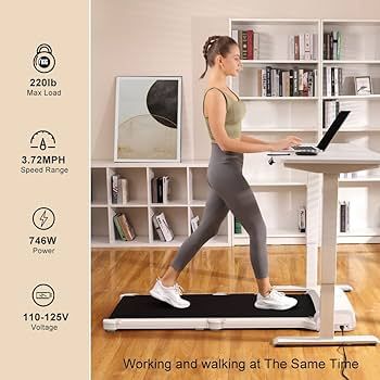 WalkingPad C1 Foldable Treadmill Walking Pad Smart Jogging Exercise Fitness Equipment, Free Insta... | Amazon (US)