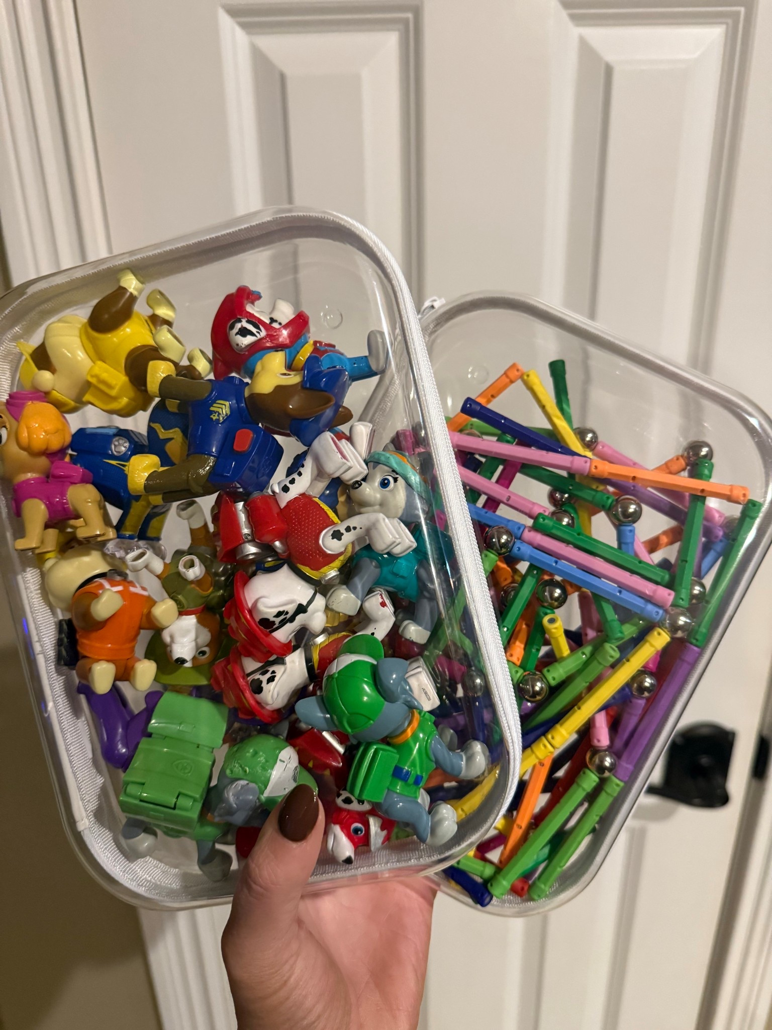 
Before you go buy your kids more toys for Christmas, go through what they currently have… organize what they play with, donate what they don’t, and toss what’s broken. 

For smaller toys with tons of pieces, these storage containers are a game changer. Not only are they easy to open, they’re clear and kids can easily see what’s inside.

#LTKHoliday #LTKmomlife #LTKGiftGuide